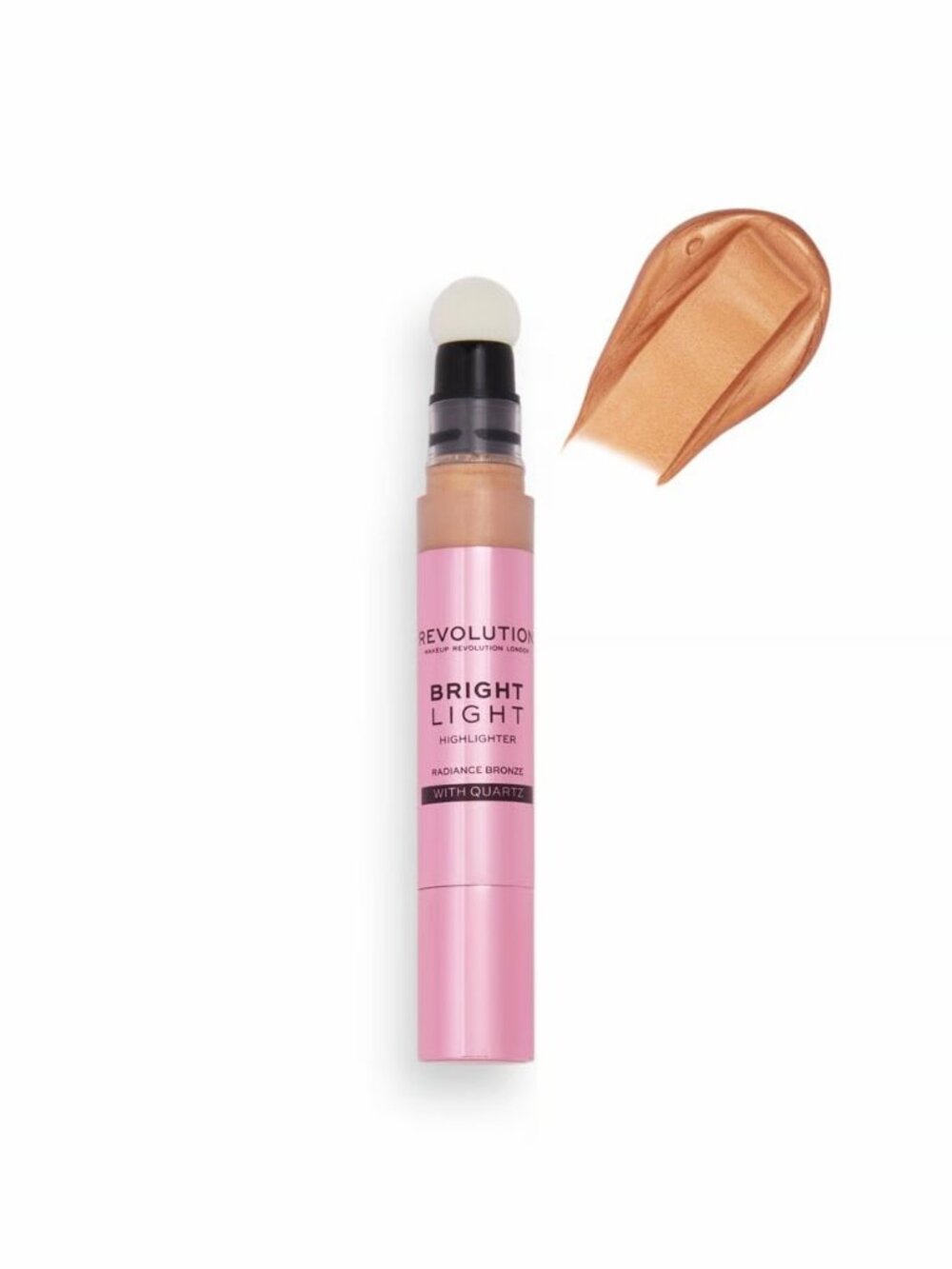 Makeup Revolution Bright Light Highlighter in the shade Radiance Bronze. New